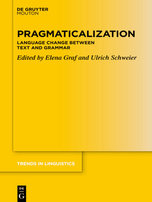 cover image of Pragmaticalization